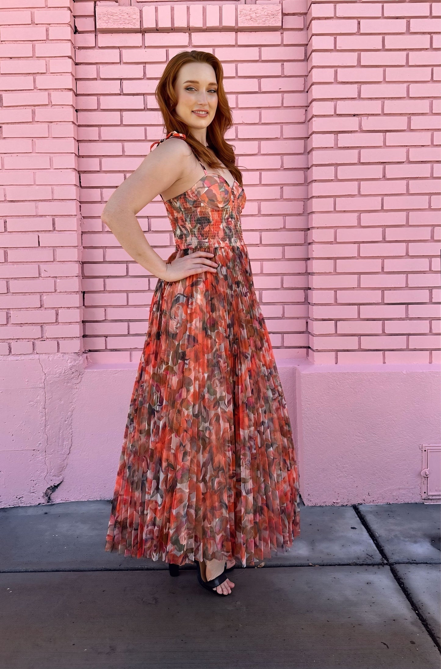 Hutch Smocked Corset Layered Dress