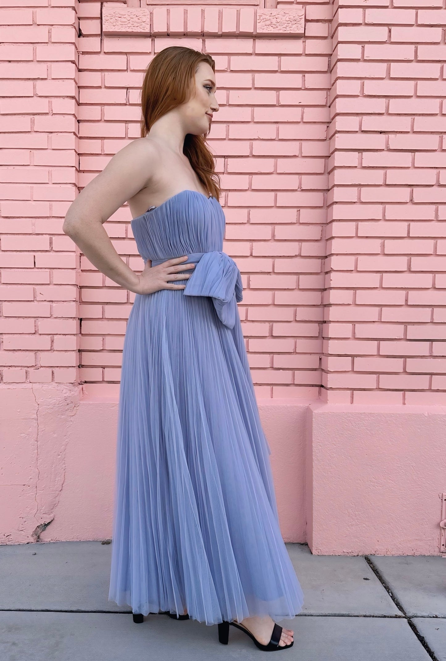 Hutch Lavender Bow Dress