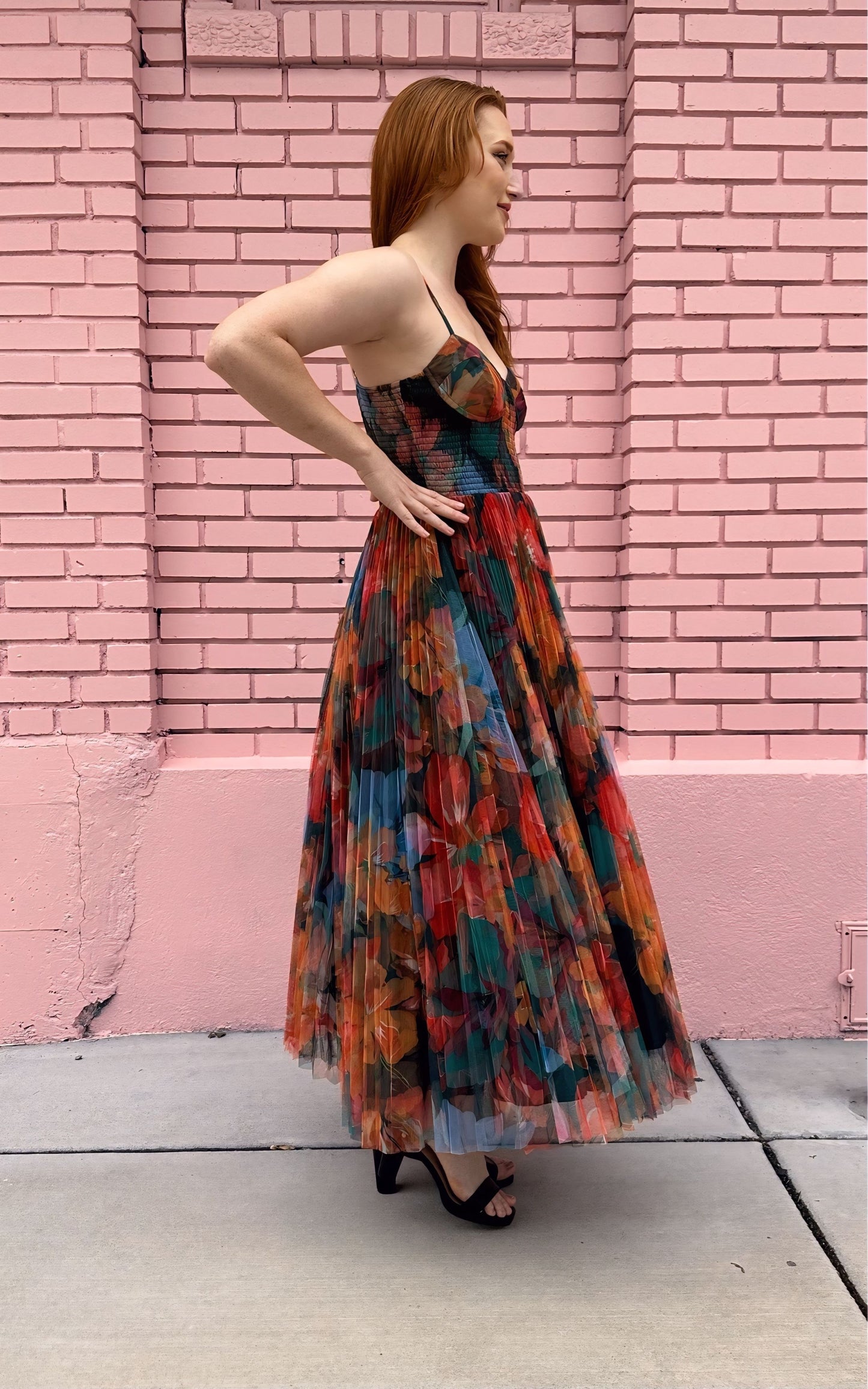 Hutch Layered Smocked Corset Dress