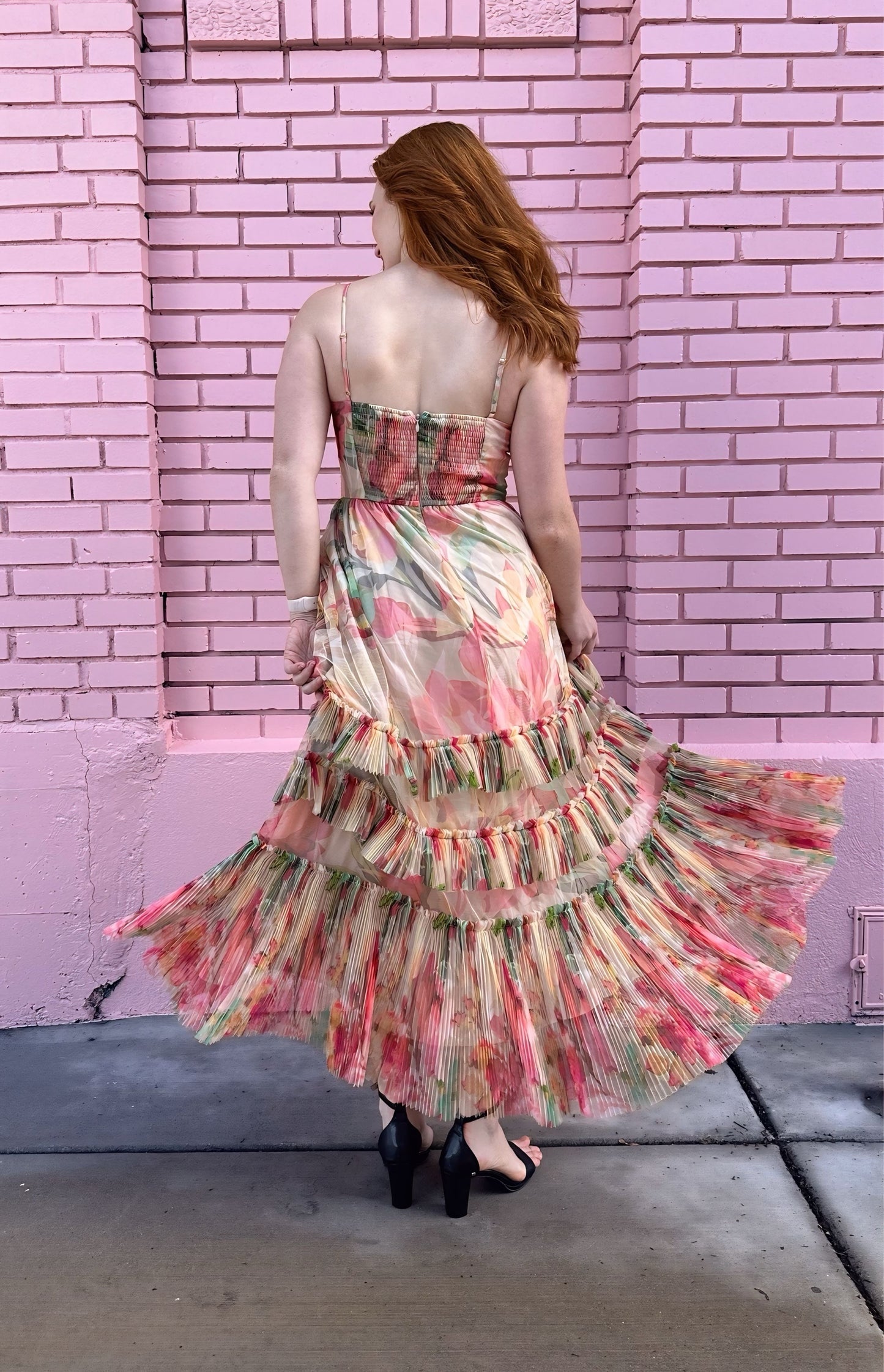 Hutch Ruffle Cutout Dress
