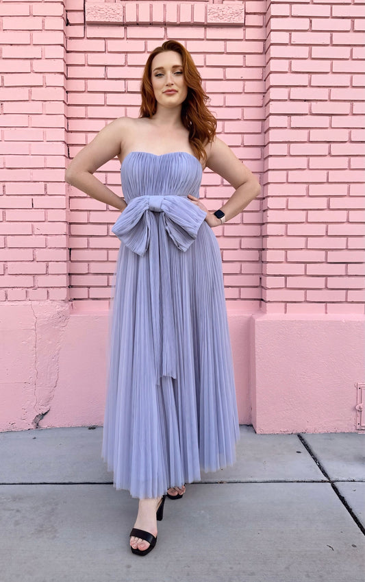 Hutch Lavender Bow Dress