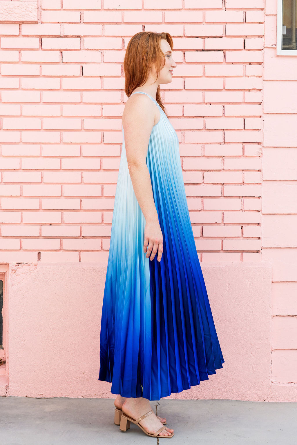 Delfi Blue Ombre Dress