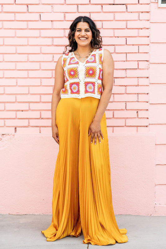 Granny Square Crochet Vest